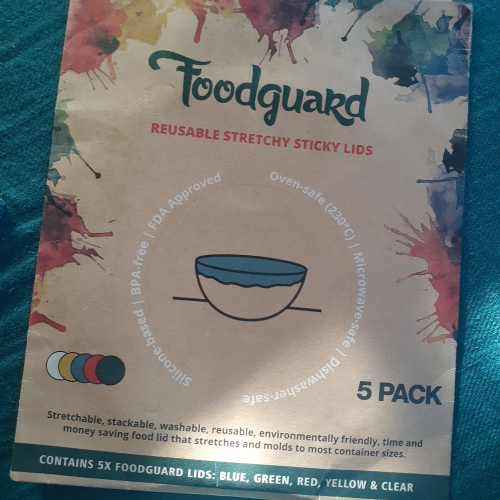 Foodguard reusable lids